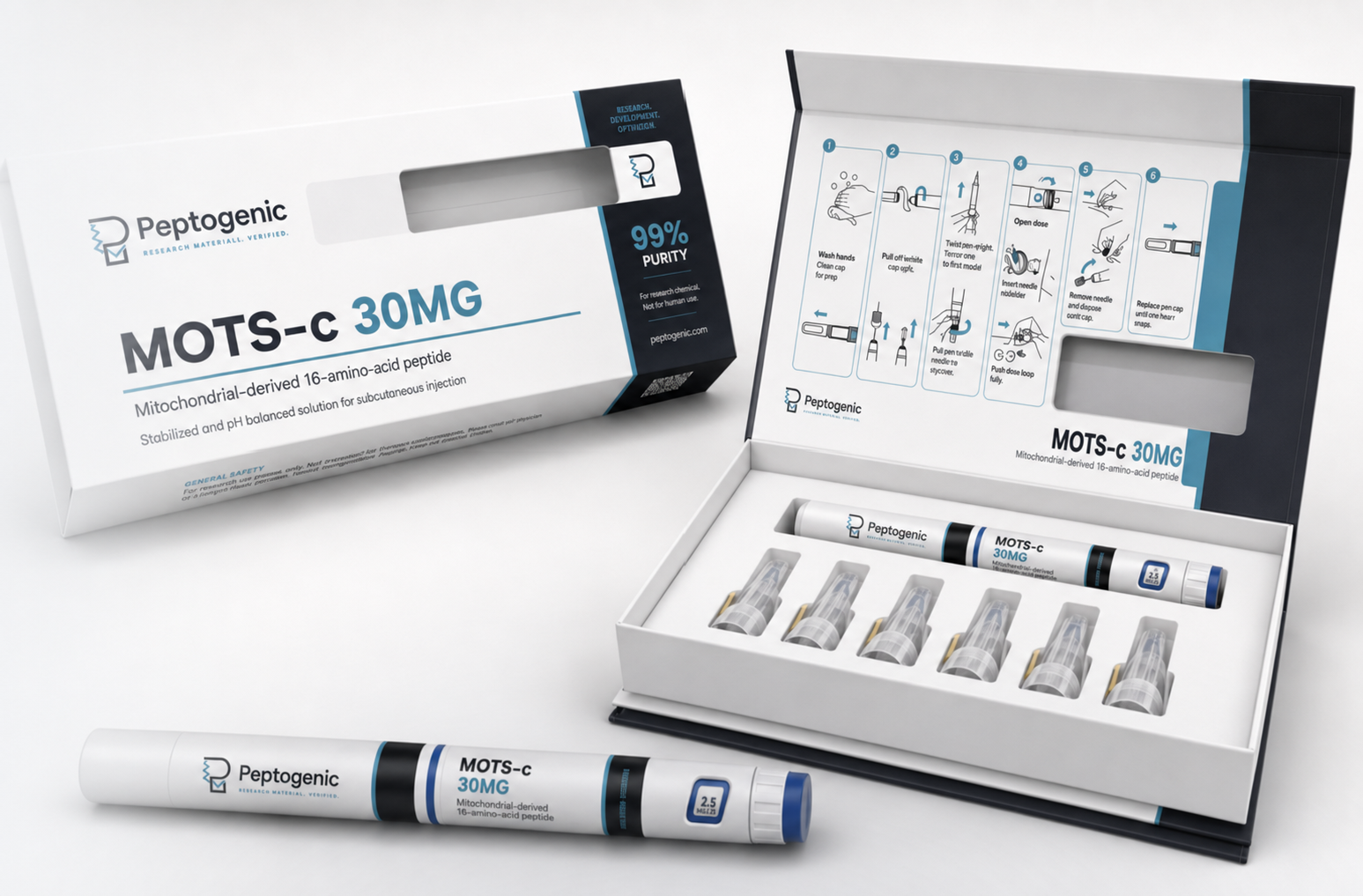 MOTS-c — research vial with certificate of analysis